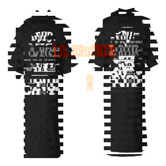 Proud Lil Brother Of A 2026 Senior Graduate Basketball T-Shirt | Mazezy