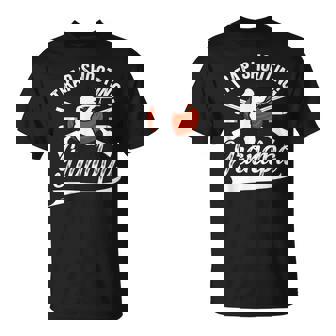 Proud Trap Shooting Grandpa Trap Shooting Grandfather T-Shirt | Mazezy