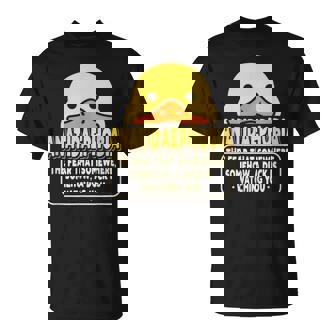 Psychology Phobias Anatidaephobia Fear Of Ducks T-Shirt | Mazezy