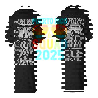 Puerto Rico Squad 2025 Vacation Friend Family Matching Group T-Shirt - Monsterry