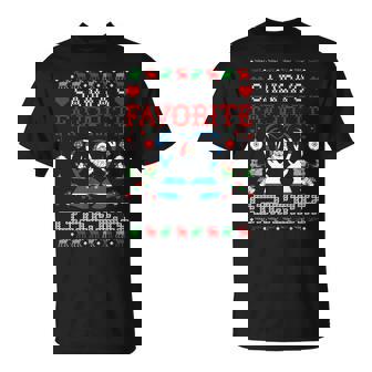 Pull Moche Cadeau De Noël Grec Préféré Du Père Noël T-Shirt - Cadeauxyz