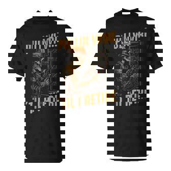 Pullin Wire Til I Retire Electrician Skeleton T-Shirt - Monsterry