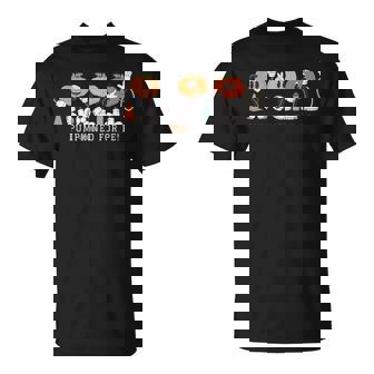 Pumpkin PE Teacher Team Physical Education Autumn Fall T-Shirt | Mazezy