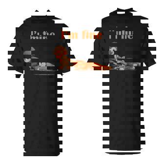 Punch The Monkey Cuddling Stuffed Animal Meme Viral Internet T-Shirt | Mazezy