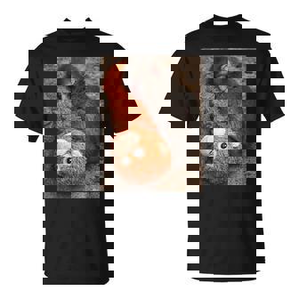 Punch Monkey Meme Cute Baby Plush Toy Sign Of Mother Love T-Shirt | Seseable UK