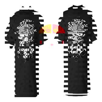 Purepecha Nation Native Mexican Indian Medicine Wheel T-Shirt | Mazezy