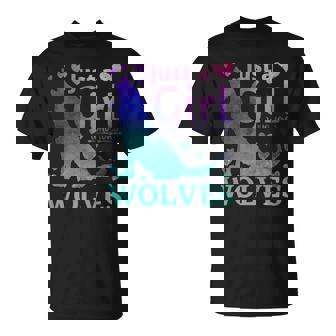 Pyjama Mignon Loup Pour Filles S Filles Mères Assorties Manche Longue T-Shirt - Cadeauxyz