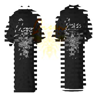 Queen Bee Jewellery Jewels Sweet Beekeeping Beekeeper T-Shirt | Mazezy