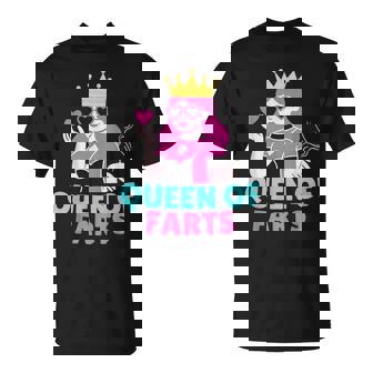 Queen Of Farts Carte À Jouer Embarrassante Inappropriée T-Shirt - Cadeauxyz