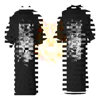 Quilt D'artintage En Patchwork D'animaux En Forme De Loup Et De Boho T-Shirt - Cadeauxyz