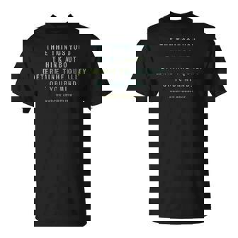 Quote By Marcus Aurelius Mindset Motivational Quotes Stoic T-Shirt | Mazezy