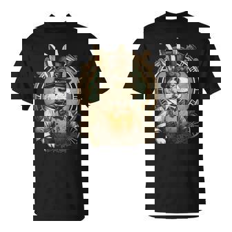 Rabbit Vintage Steampunk T-Shirt | Mazezy