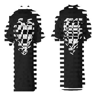 Race Car Checker Flag Racing Heart Auto Racer T-Shirt | Mazezy