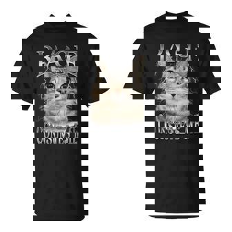 Rage Consumes Me Silly Staring Cat Meme Men T-Shirt | Seseable FR