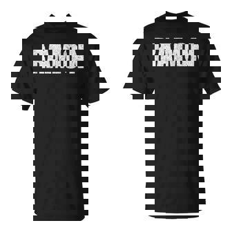 Ramon Apellido Retro Hispano Mexicano Español Familia In Mangas Camiseta unisex - Regaloses