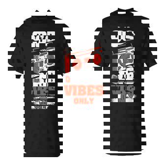 R&B 90s 1990 RNB Hiphop Music 90s R&B Vibes Only -Adults Small V-Neck Short Sleeve T-Shirt | Mazezy