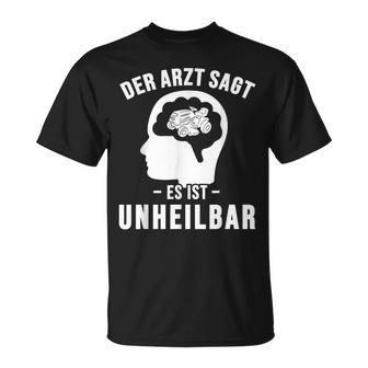 Rasentraktor Aufsitzmäher Der Arztagt Es Ist Unheilbar T-Shirt - Geschenkecke