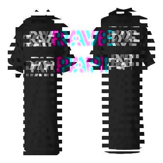 Rave Papi Techno EDM Music Festival Father Dad Raver Tank Top T-Shirt | Mazezy