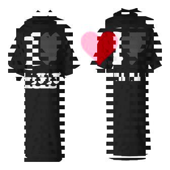 Red Heart I Love Lulu Tシャツ - Kawaiitshirt