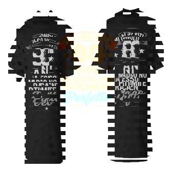 Regalo Divertente 80 Uomo Anni Idea Regalo 80 Compleanno Maglietta - Novitaregali