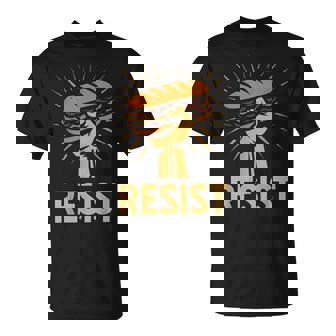 Resist Dc Sandwich Thrower Washington Dc T-Shirt | Mazezy