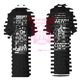 Respiratory Therapist In Progress Future Rt Rrt Student T-Shirt | Seseable FR