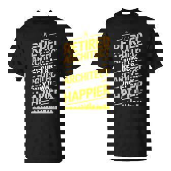 Retired Architect Just Like A Regular Architecture T-Shirt | Seseable CA