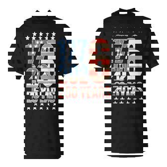 Retro American Flag Patriotic 250 Anniversary United States T-Shirt | Mazezy