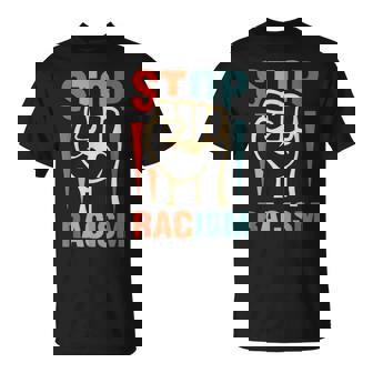 Retro Anti Discrimination -Intage Anti Racisme T-Shirt - Cadeauxyz