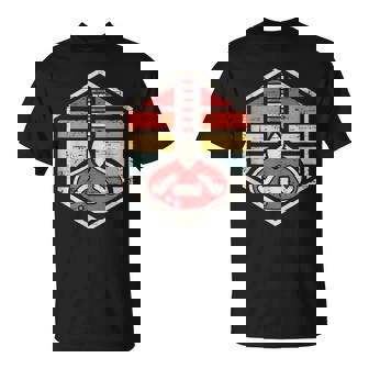 Retro Badge Sitar T-Shirt | Mazezy