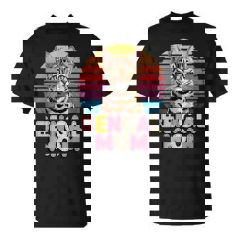 Retro Bengal Mom T-Shirt - Cadeauxyz