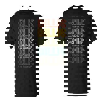 Retro Billie First Name Personalized Billie Groovy Vintage T-Shirt - Monsterry