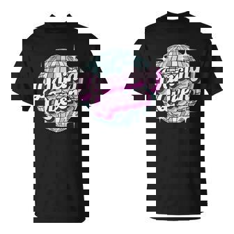 Retro Dancing Queen Boule Disco T-Shirt - Cadeauxyz