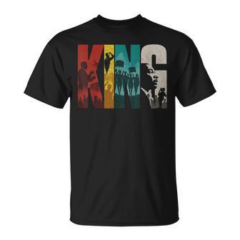 Retro Martin Luther King Jr Day I Have A Dream Mlk Bold T-Shirt | Mazezy
