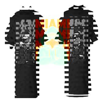 Retro Miami Vibes Animal Vintage For Women T-Shirt | Seseable CA