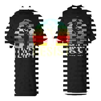 Retro Resist Fist T-Shirt - Monsterry