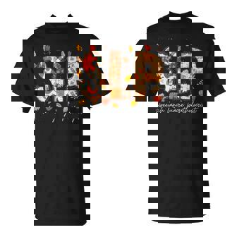 Retro Slp Pumpkin Fall Autumn Speech Therapist T-Shirt - Monsterry