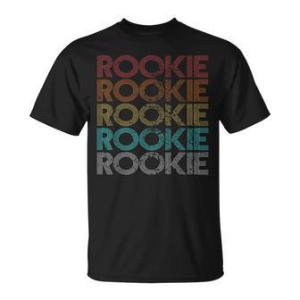 Retro Vintage Rookie T-Shirt - Thegiftio UK