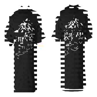 Road Trip 2025 Family Vacation Matching Group Squad Camping T-Shirt - Monsterry