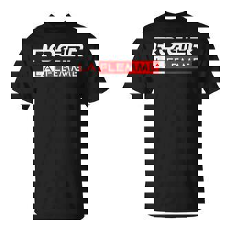 Roger Roh J'ai La Flemme Cadeau Homme Humour Original T-Shirt - Cadeauxyz