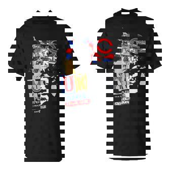 Royaume-Uni Royaume-Uni Londres Angleterre British Punk Rock Musique T-Shirt - Cadeauxyz