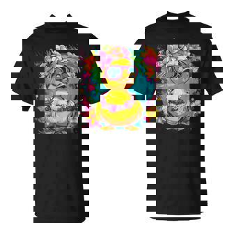 Rubber Duck Hawaiian Rubber Duckling Rubber Duckie Hawaii T-Shirt | Mazezy