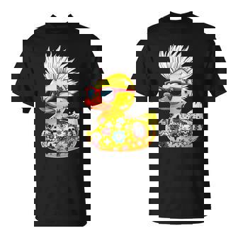 Rubber Duck Punk Rock Mohawk Rocker Bébé Garçon T-Shirt - Cadeauxyz