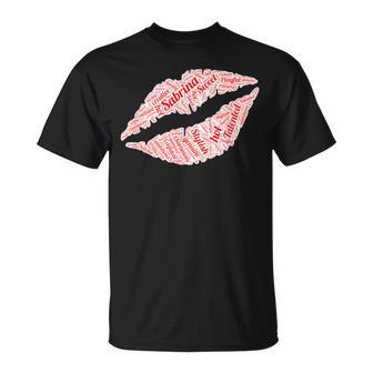 Sabrina Name T For And Girls Inspiring Sabrina T-Shirt - Thegiftio UK