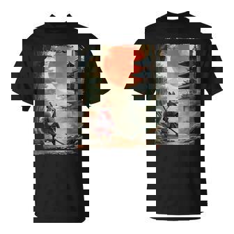 Samurai Squirrel Japanese Vintage Art Squirrel T-Shirt | Seseable FR