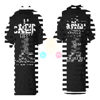 Sanglier Chasseur Chasse Homme Cadeau Humour Fusil Appel Manche Longue T-Shirt - Cadeauxyz