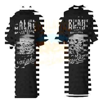 Scenic Badlands South Dakota National Park T-Shirt | Mazezy