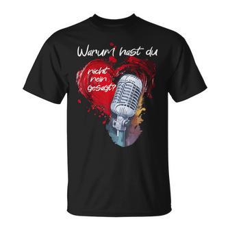 Schlager Warum Hast Du Nicht Nein Gesagt Elbufer T-Shirt - Geschenkecke