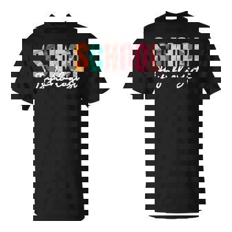 School Psychologist Rainbow Psychology Teacher T-Shirt | Mazezy