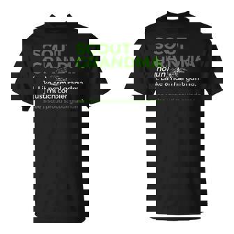 Scouting Scout Grandma Definition Proud Scout Grandma T-Shirt | Mazezy